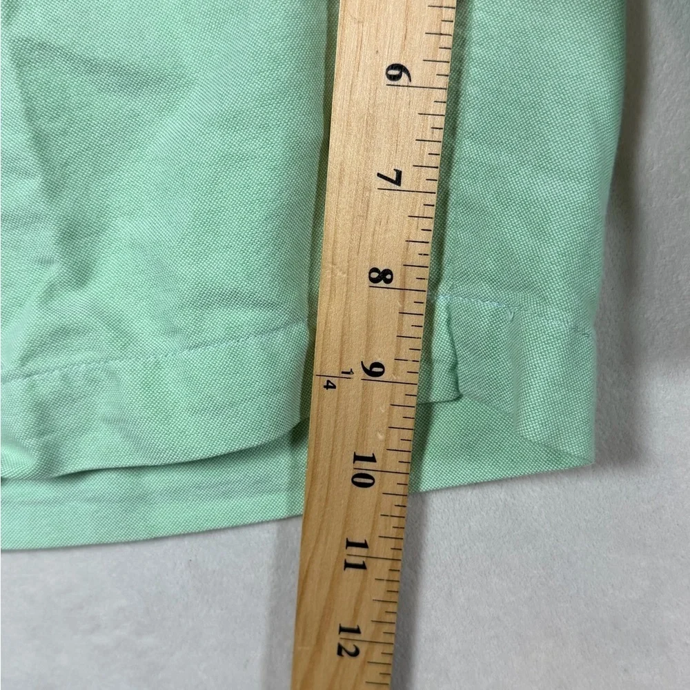 Polo Ralph Lauren 38W 100% Cotton Mint Green Flat Front Shorts